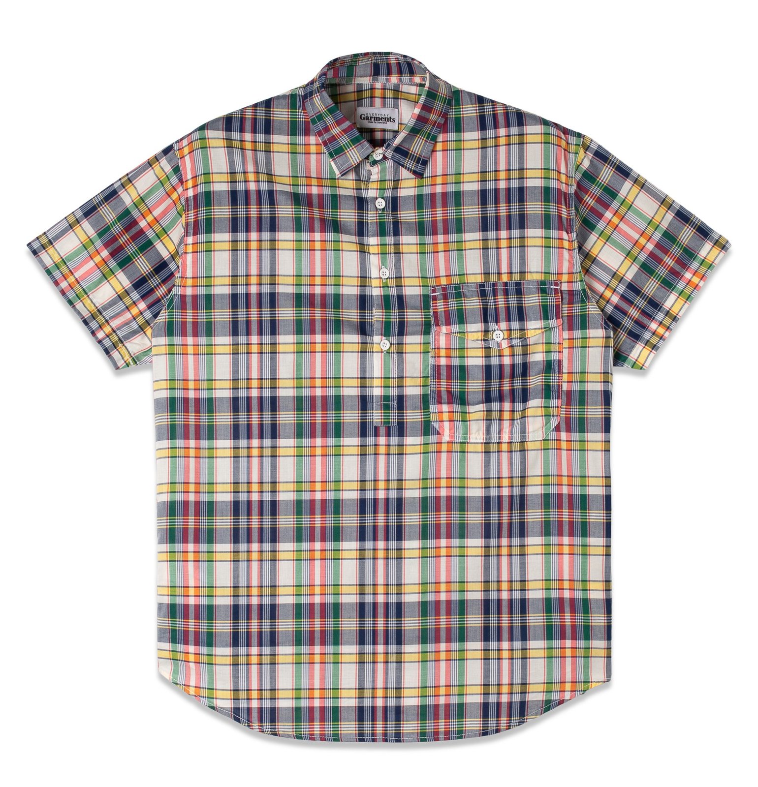 Terry Checkered Overshirt | Everyday Garments